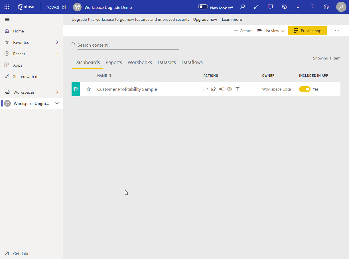 Upgrading a classic workspace to a new workspace - Microsoft Fabric ...