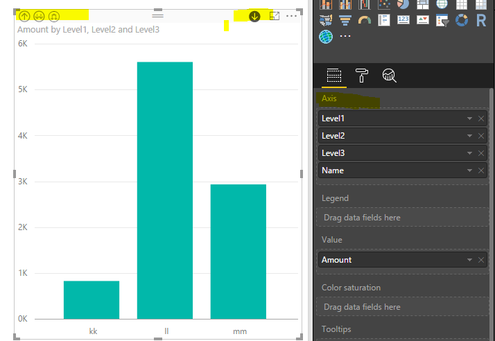 Solved: Blank when drilling down in chart - Microsoft Fabric Community