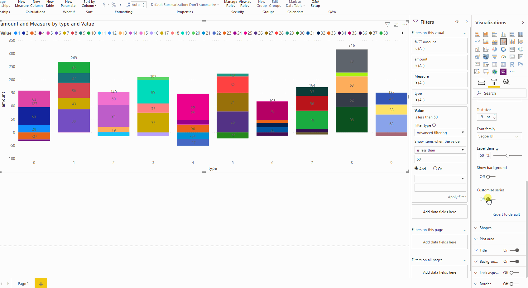 Unable to Show Totals on Stacked Column Chart for ... - Microsoft ...