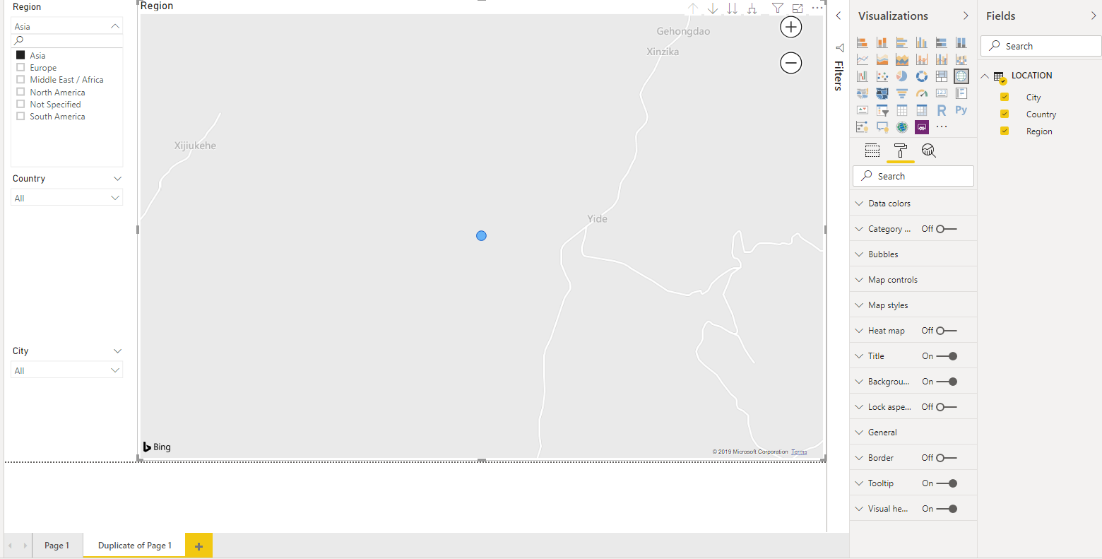 Map visual auto zoom issue - Microsoft Fabric Community