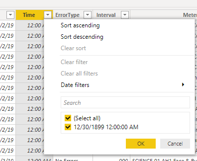 Solved: Default date added to visual - Microsoft Fabric Community