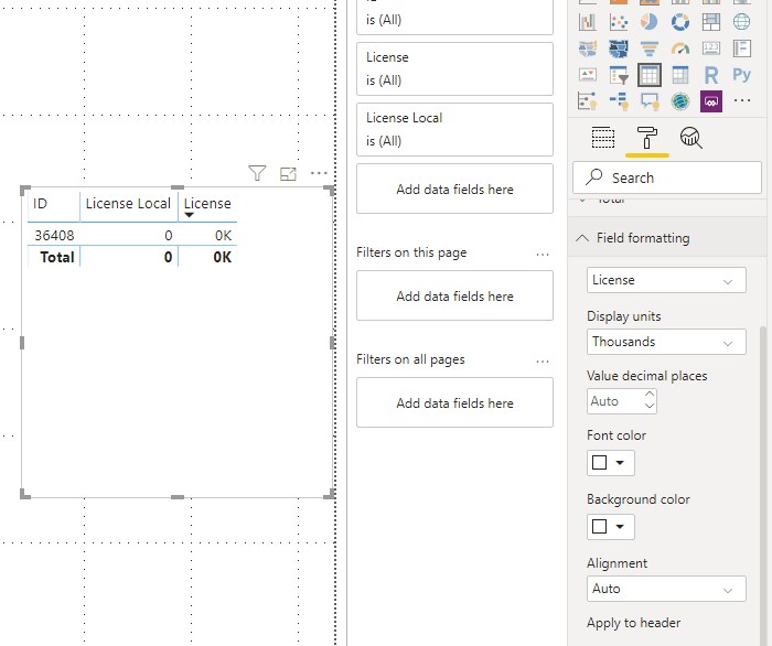 Solved: Table visual / Field Formatting / Display units: t ...