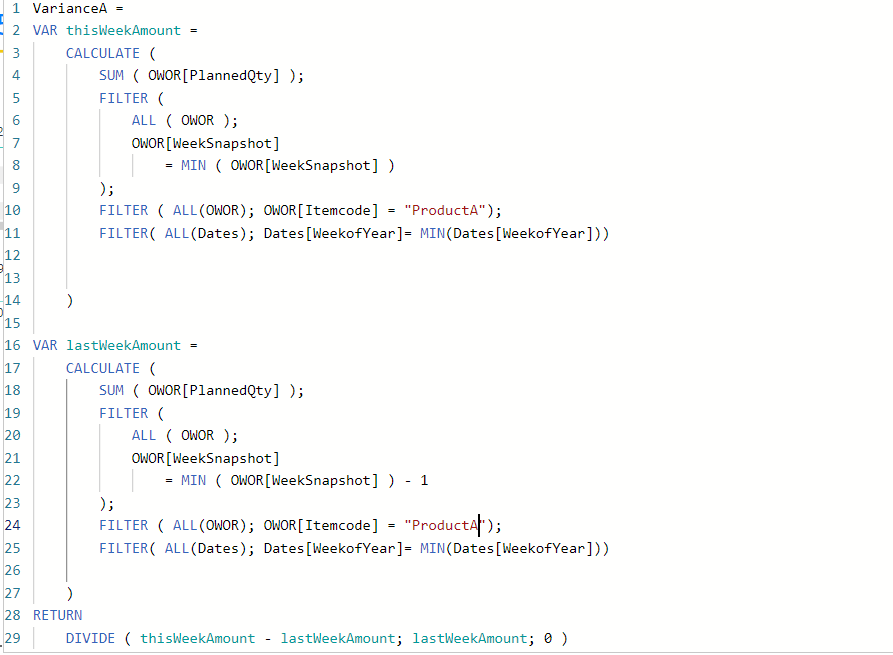 Matrix hierarchy grouping not showing data - Microsoft Fabric Community