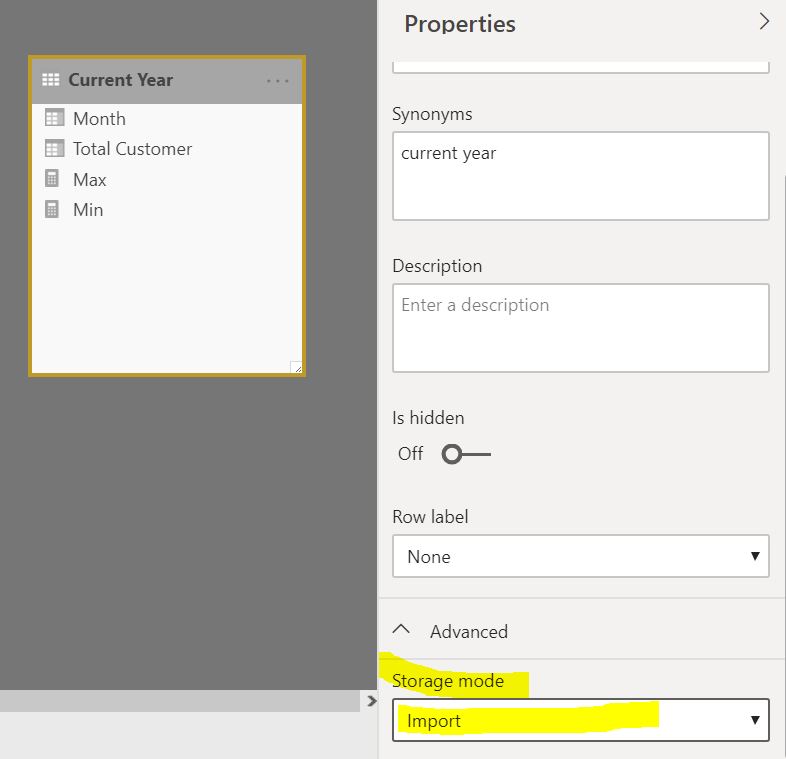 Solved: Re: How to change one table direct query to import - Microsoft ...