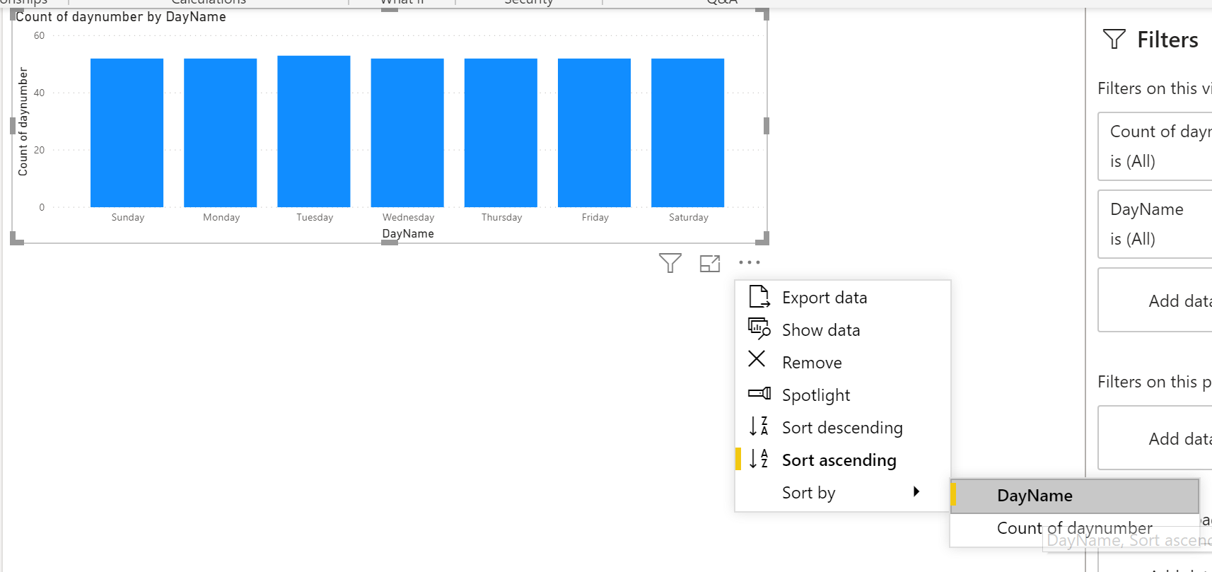 Weekday Sort by Date - Microsoft Fabric Community