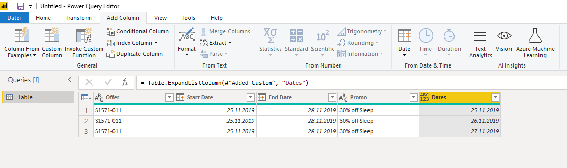 Solved: Extract Dates from Date Range & Unpivot - Microsoft Fabric ...