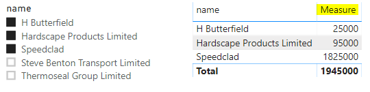 Solved: Creating a new Table based on Values in Slicer - Microsoft ...