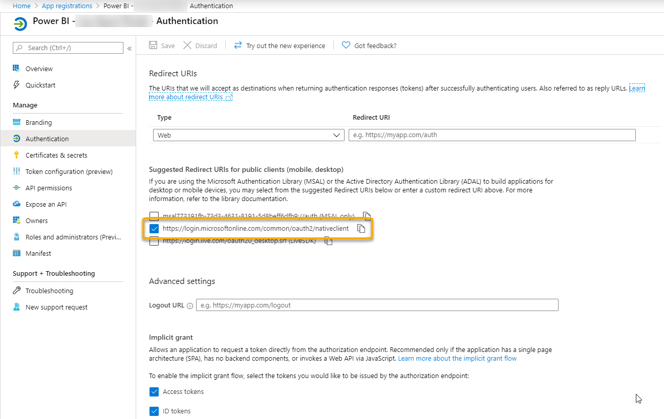 Custom Data Connector Power BI REST API Data Sourc... - Microsoft ...