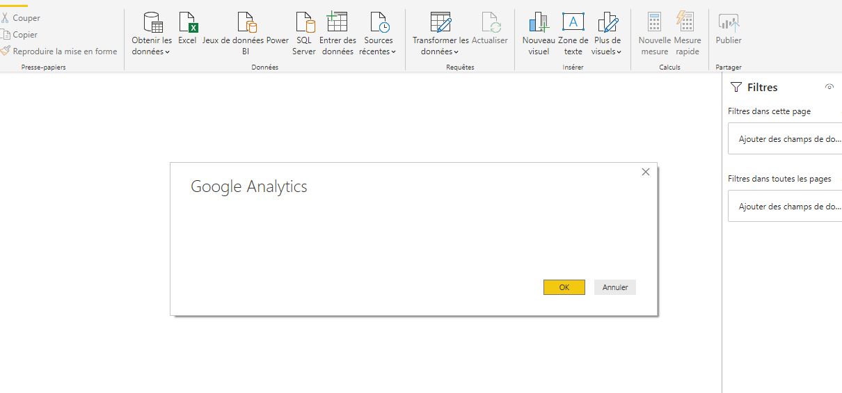 Solved: Google Analytics error connection , impossible mo ...