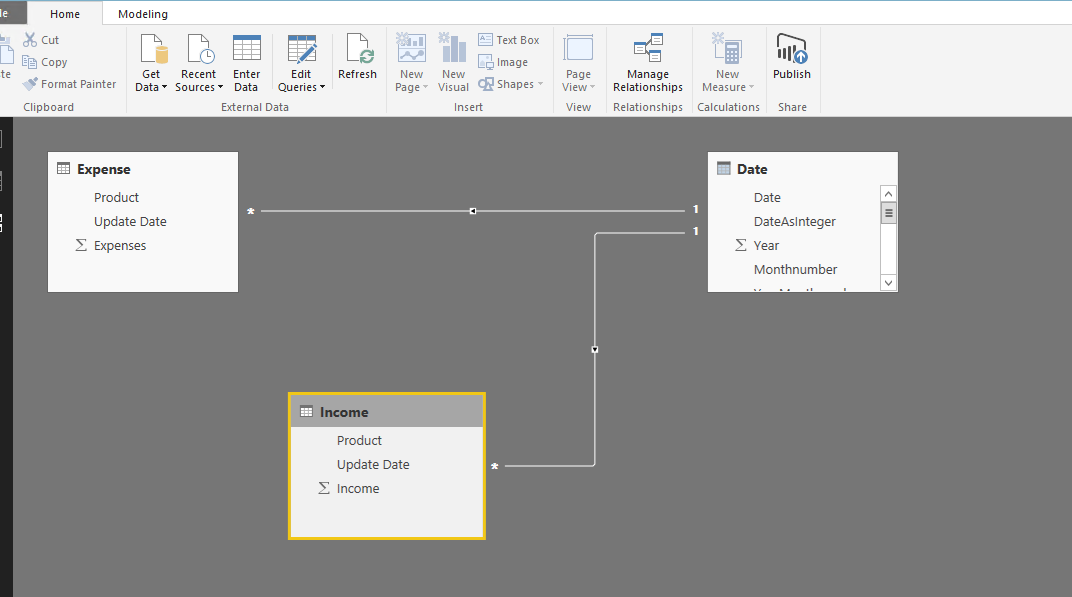 Create relationships using dates - Microsoft Fabric Community