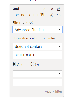 Solved: Can filter behavior change in powerbi - Microsoft Fabric Community