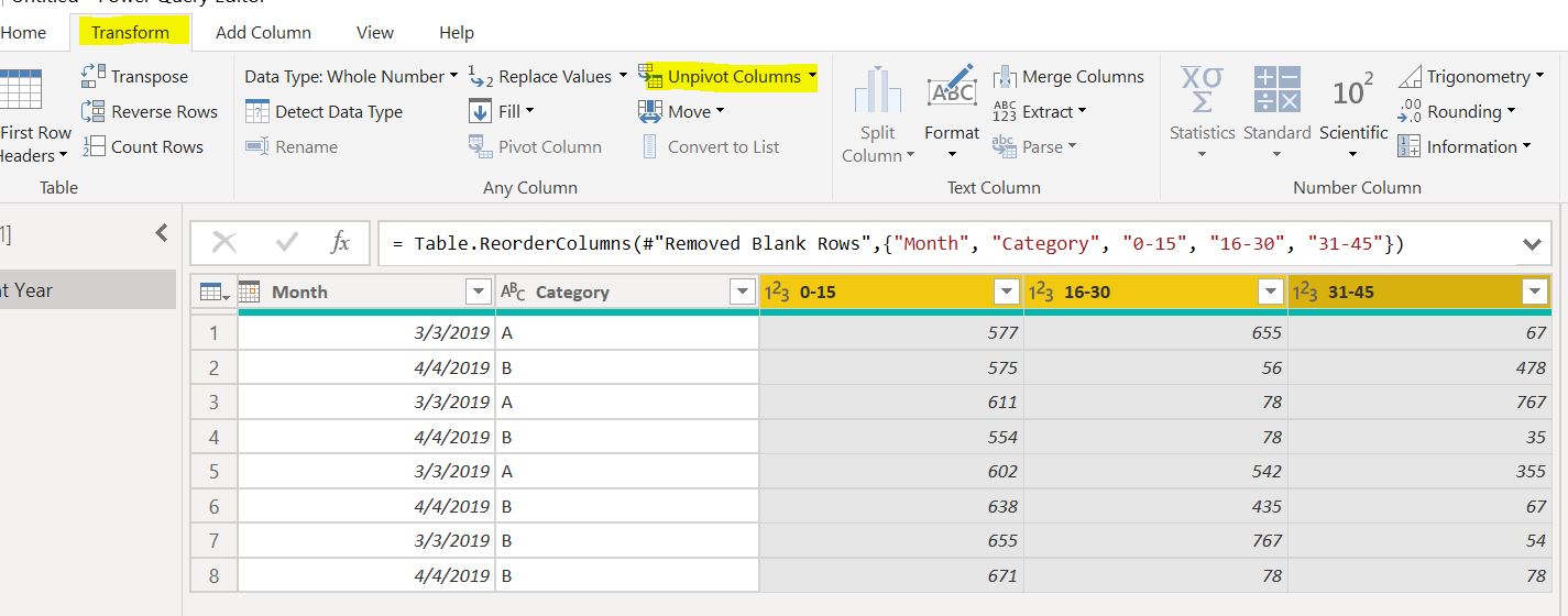 Pie chart - filter Table - Page 3 - Microsoft Fabric Community