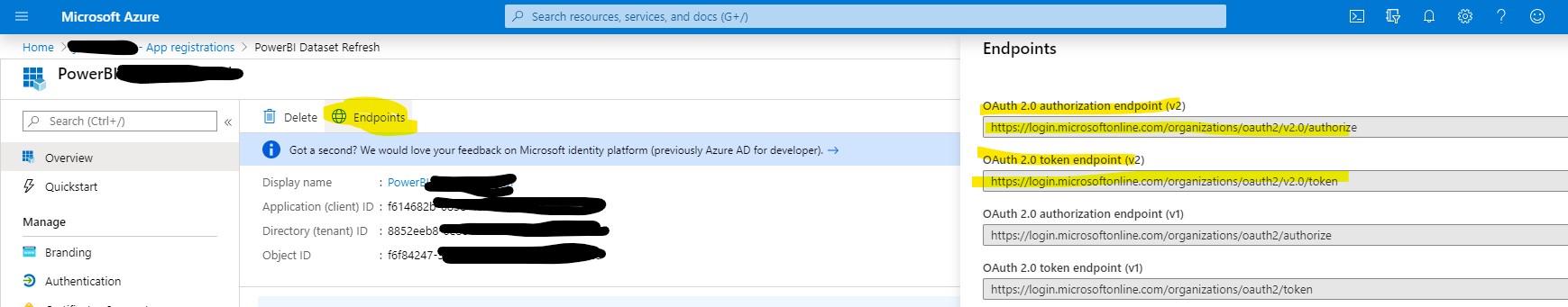Bearer toke for API calls - Microsoft Fabric Community