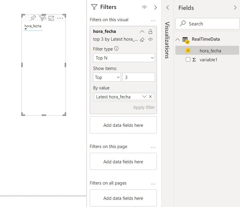 Top N Filter shows nothing - Microsoft Fabric Community