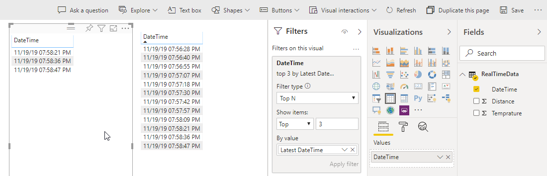 Top N Filter shows nothing - Microsoft Fabric Community