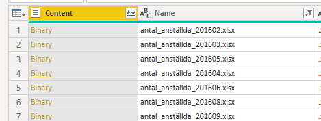 Navigate to the correct directory and then filter to make sure only the relevant files remain.