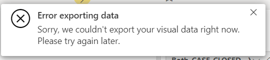 PBI Service - Cannot export underlying data - Microsoft Fabric Community