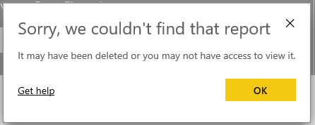 Solved: Re: Power BI report can not access - Microsoft Fabric Community