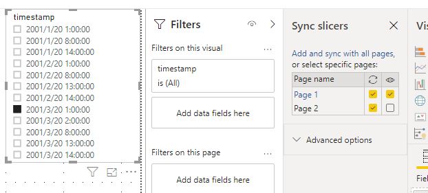 Slicer Filter doesnot effect to other pages - Microsoft Fabric Community