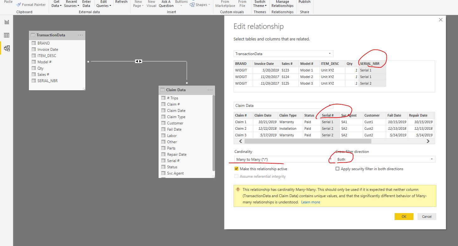Re: Table Relationship Issues - Microsoft Fabric Community