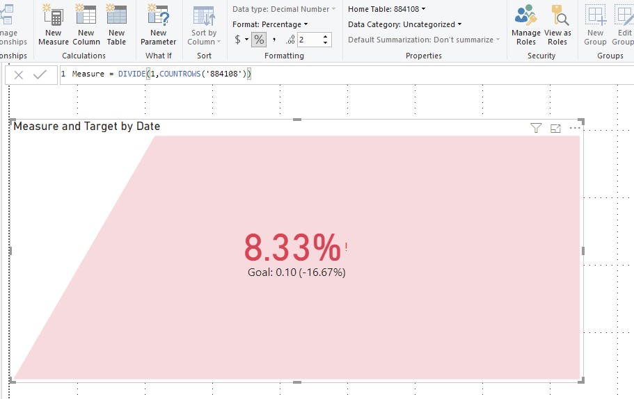 Solved: Static KPI target - Microsoft Fabric Community