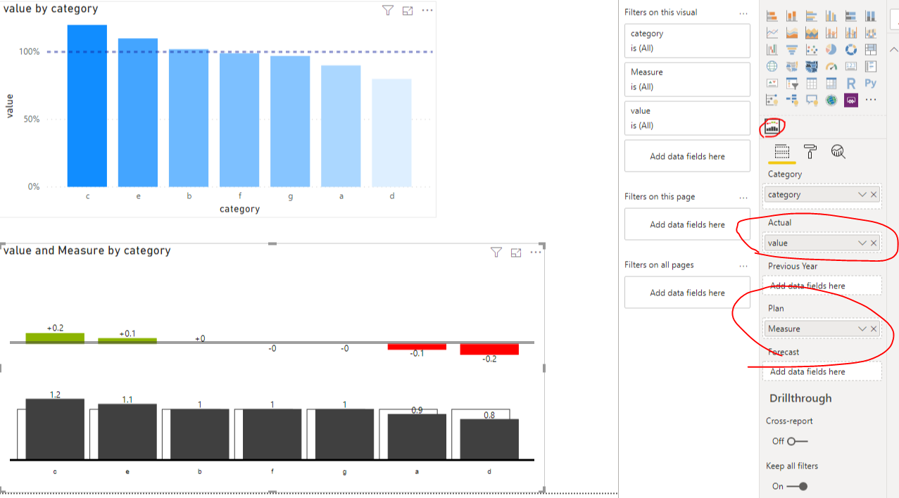 Solved: Show the total in Data Labels - Microsoft Fabric Community