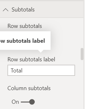 Solved: Remove total column - Microsoft Fabric Community