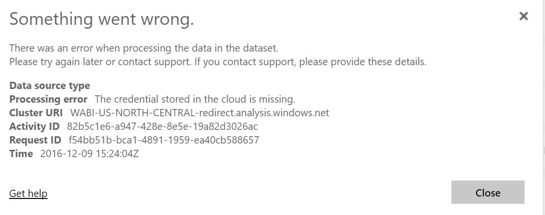 Solved: Personal gateway credentials issue - Microsoft Fabric Community