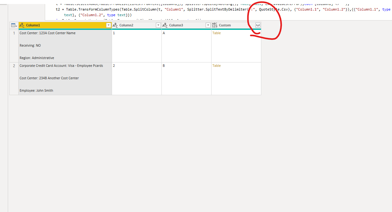 Solved: How to extract data into multiple columns from a s ...