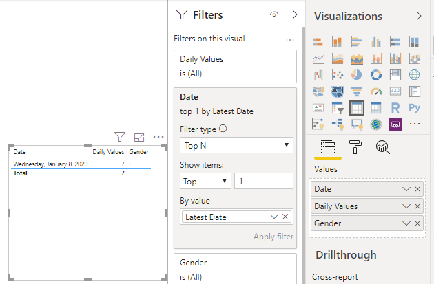 Solved: Earliest Date in visual level filter - Microsoft Fabric Community