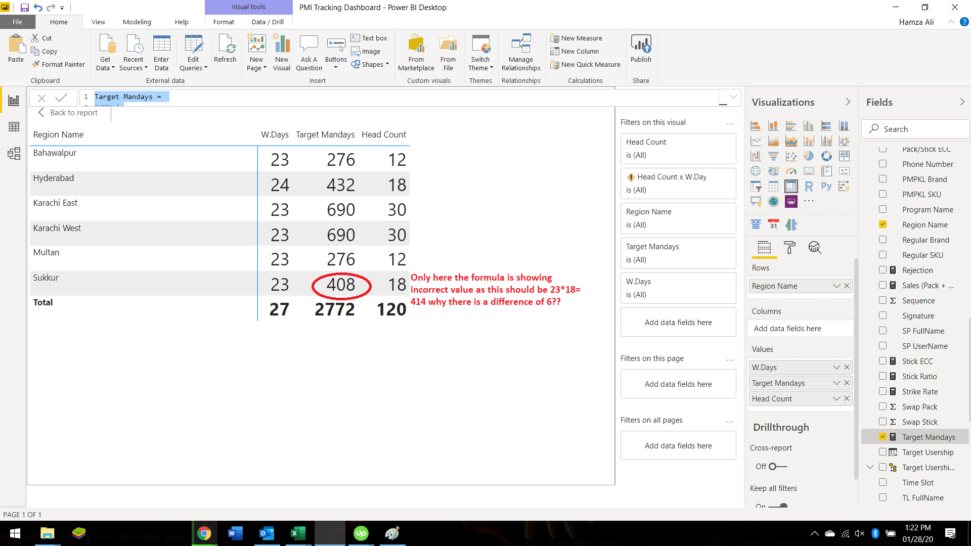 Calculation assistance with DAX - Microsoft Fabric Community