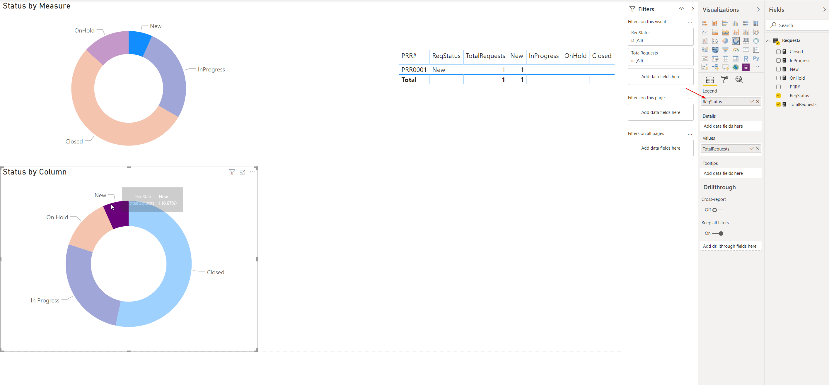 Solved: Filtering between Visualizations - Microsoft Fabric Community