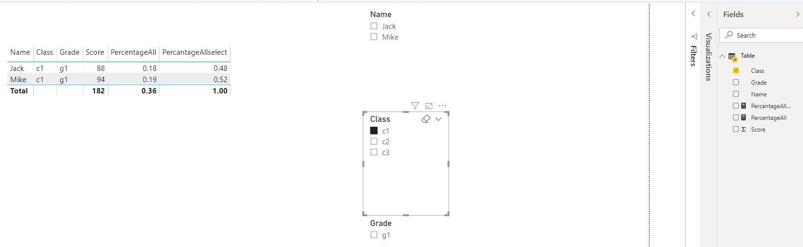 Solved: Help with measure working with slicer - Microsoft Fabric Community