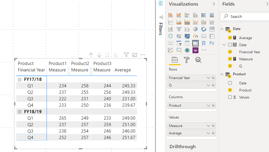 Solved: Average of table - Microsoft Fabric Community