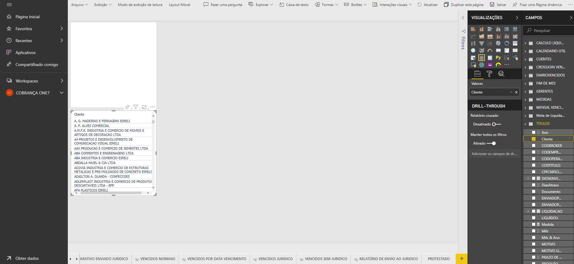 Matriz Table not showing information - Microsoft Fabric Community