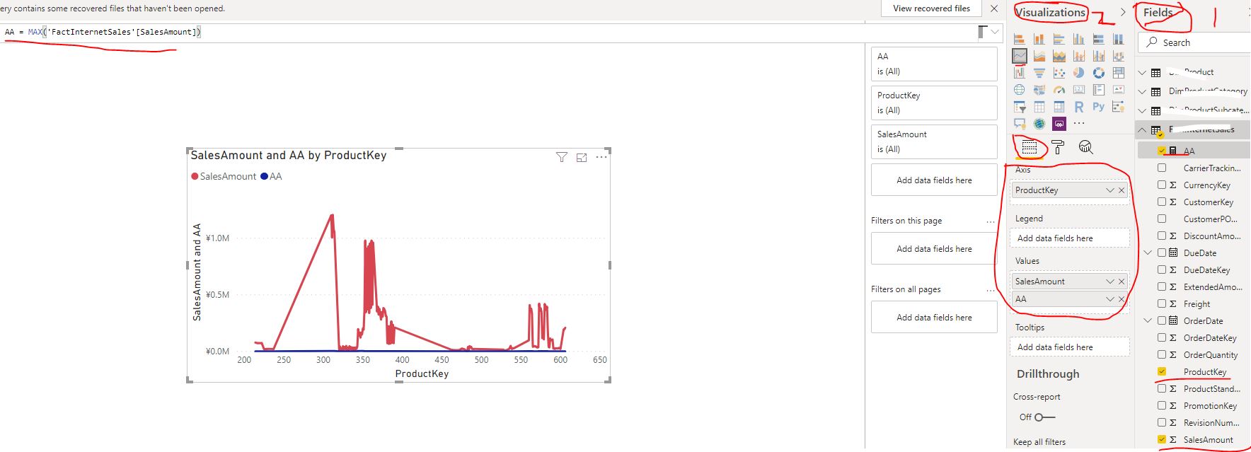Solved: Correct measure but wrong visual display - Microsoft Fabric ...