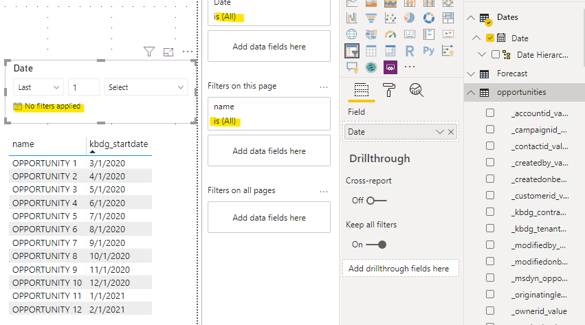 Solved: Date Filtering Returning No Data - Microsoft Fabric Community
