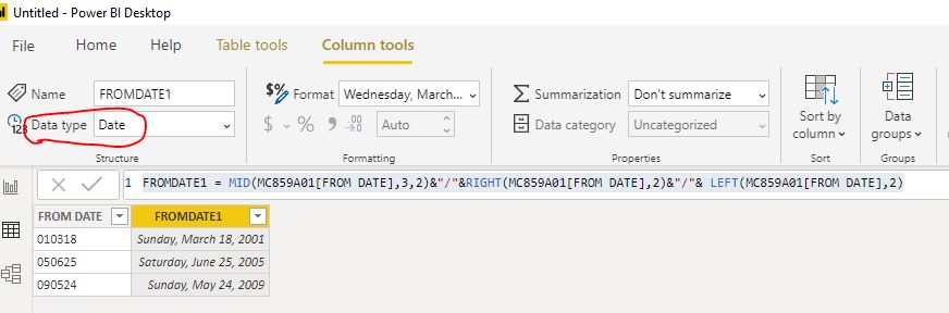 Solved: Convert Integer/ text to Date format - Microsoft Fabric Community