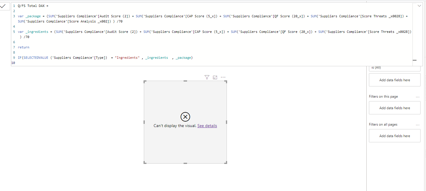 Solved: IF statement as measure - Microsoft Fabric Community