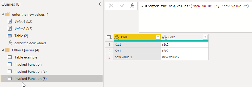 Invoking Custom Function to insert new rows - Microsoft Fabric Community