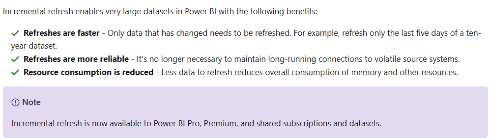 Power BI Dataflow - Incremental refresh of entitie... - Microsoft ...