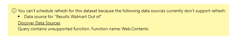 Web.contents Scheduled Refresh for Power BI Server - Microsoft Fabric ...