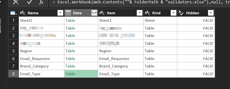 Loading multiple tables from a single excel workbo... - Microsoft ...