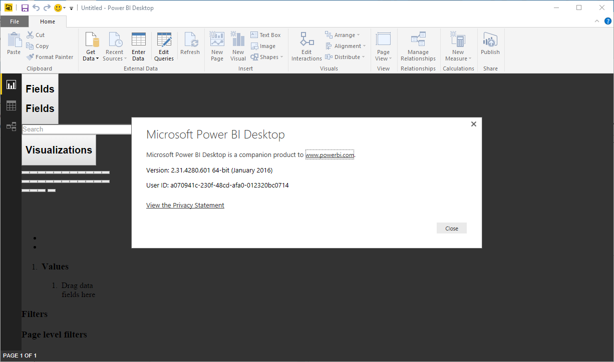 Visualizations not displaying - Microsoft Fabric Community