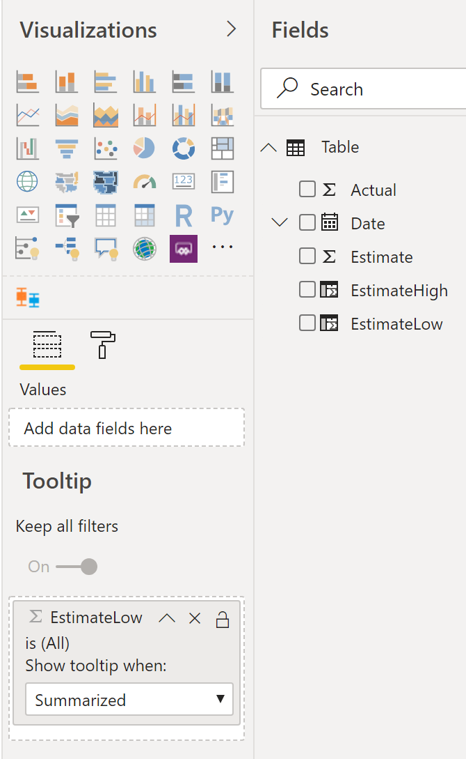 Solved: Custom tooltip on a table column - Microsoft Fabric Community
