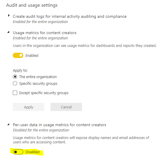 Re: New Usage Metrics Unnamed Users - Microsoft Fabric Community