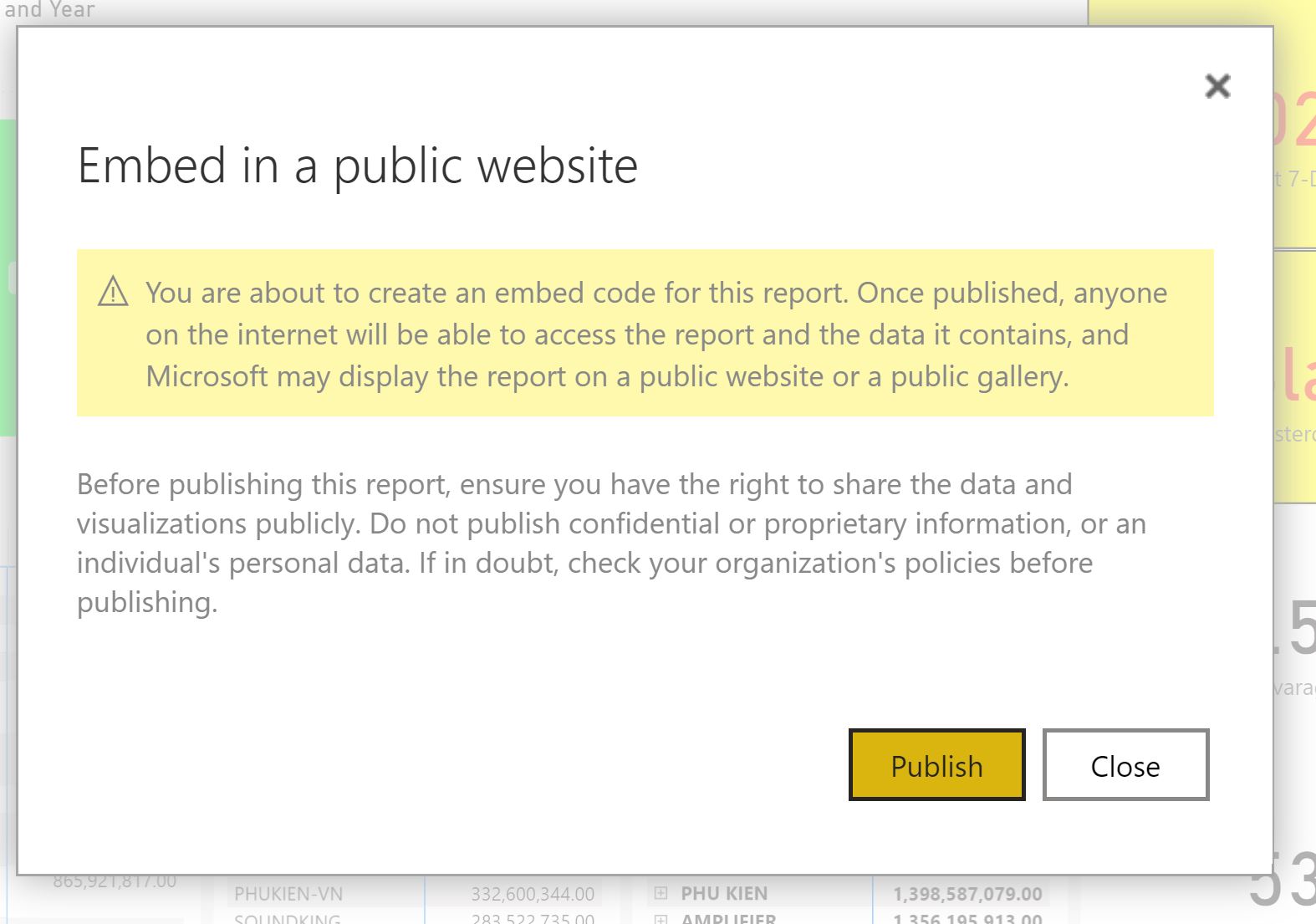 Solved: Cannot Publish to Web - Microsoft Fabric Community