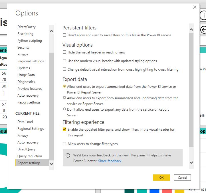 Show data point as a table option missing - Microsoft Fabric Community