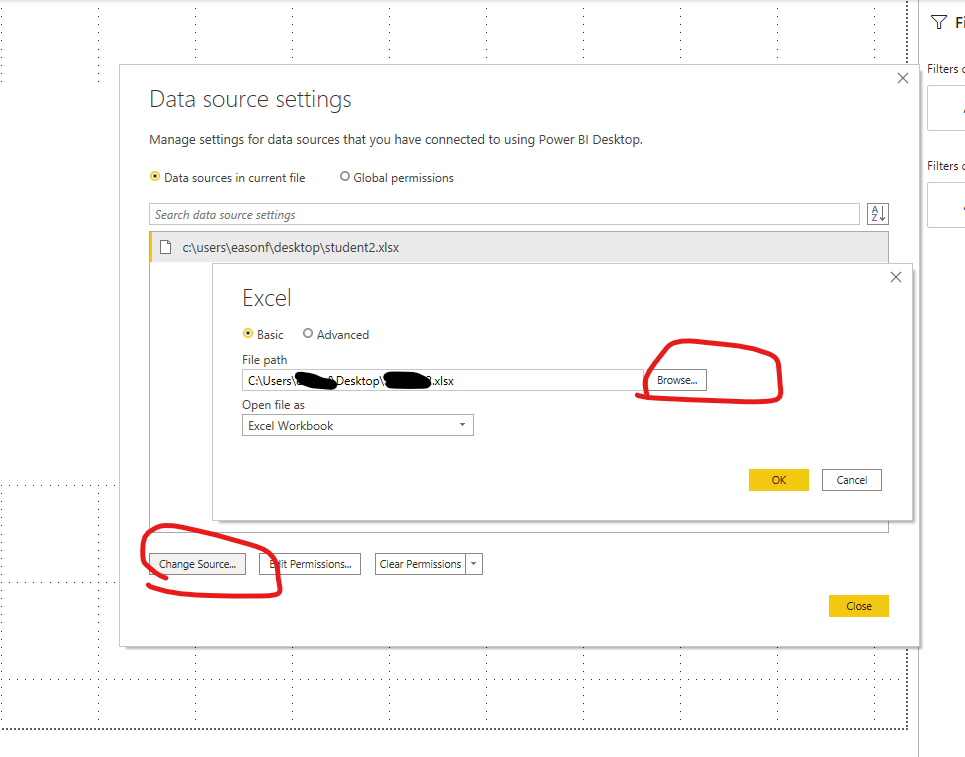 lost data source link - Microsoft Fabric Community
