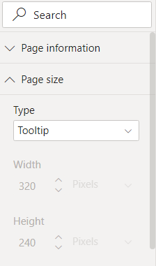 Change the size of Tooltip page - Microsoft Fabric Community